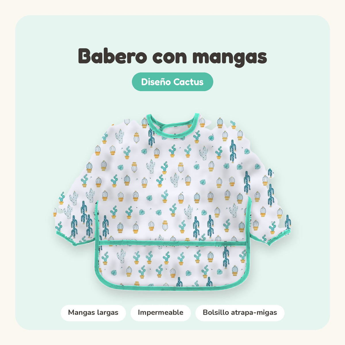 Babero Impermeable con Mangas