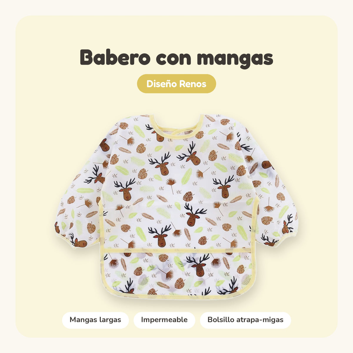 Babero Impermeable con Mangas