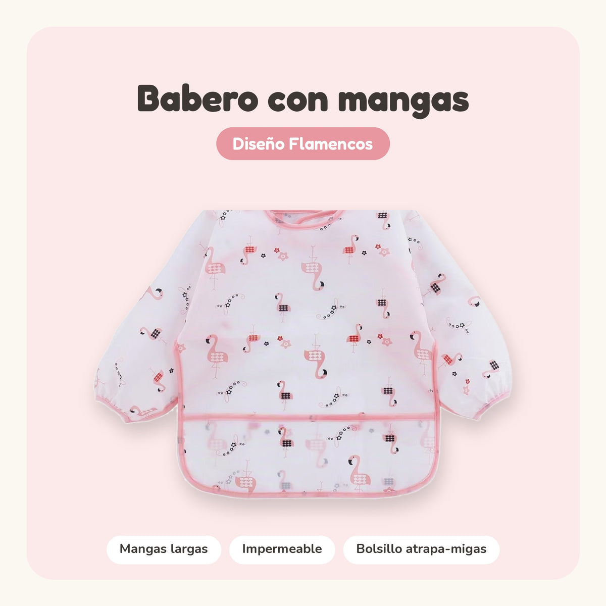 Babero Impermeable con Mangas