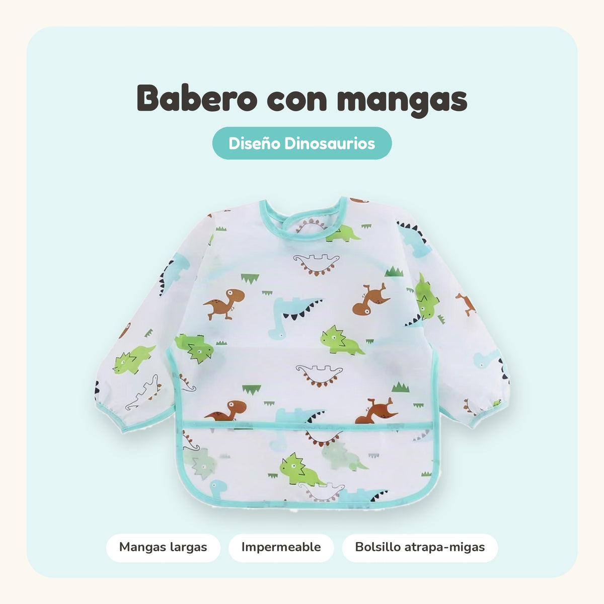 Babero Impermeable con Mangas