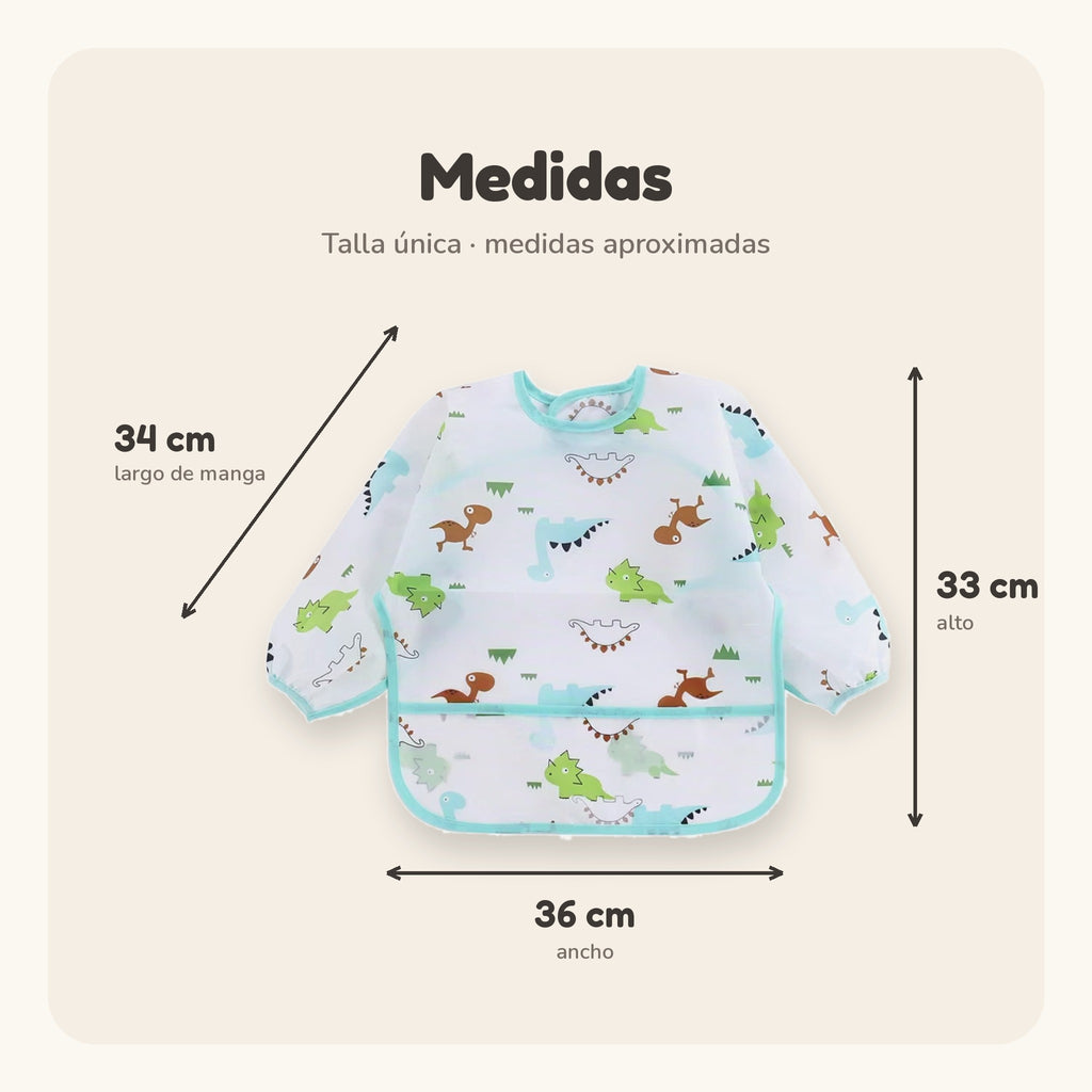 Babero Impermeable con Mangas